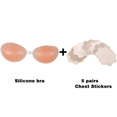 Silicone Invisible Push-Up Bra