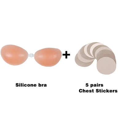 Silicone Invisible Push-Up Bra