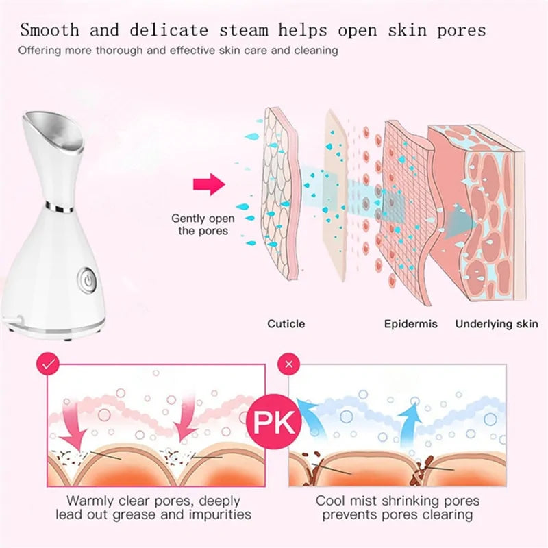 Face Steamer SPA Facial Humidifier