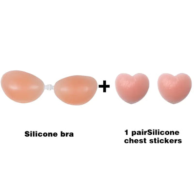 Silicone Invisible Push-Up Bra