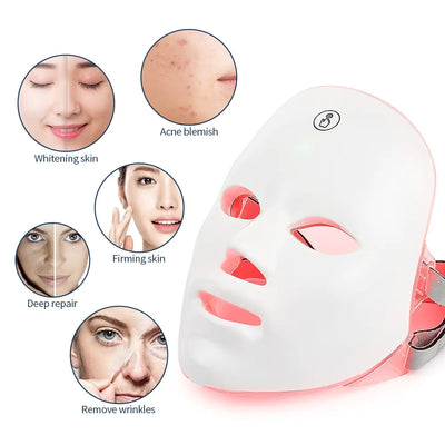 USB Charge LED Facial Mask